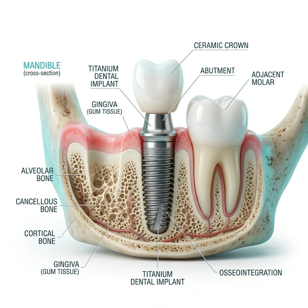 Dental Implants illustration